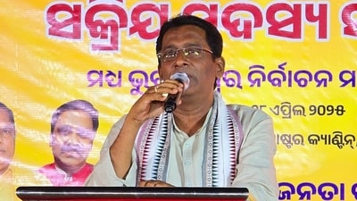 BJP leader Jagannath Pradhan arrested over alleged assault on BMC officer Ratnakar Sahu. (X-@JPradhanBJP) BJP leader Jagannath Pradhan arrested over alleged assault on BMC officer Ratnakar Sahu. (X-@JPradhanBJP)