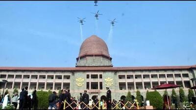 The National Defence Academy (NDA) at Khadakwasla near Pune. (HT File)