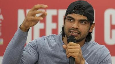 Two-time Olympic medallist Neeraj Chopra. (PTI) Two-time Olympic medallist Neeraj Chopra. (PTI)