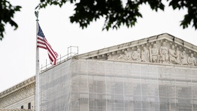 The Supreme Court majority wrote that their decision on June 23 completely halted Murphy's ruling. (Bloomberg) The Supreme Court majority wrote that their decision on June 23 completely halted Murphy's ruling. (Bloomberg)