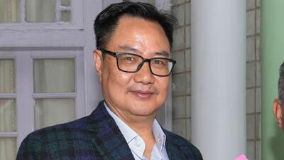 Union minister Kiren Rijiju. (X) Union minister Kiren Rijiju. (X)