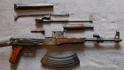 A search operation was carried out during which the assault rifle and cartridges were recovered. (Pixabay/ Representational)