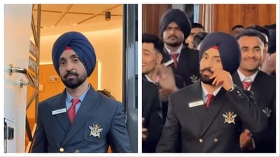 Diljit Dosanjh took to Instagram to share the BTS video. Diljit Dosanjh took to Instagram to share the BTS video.