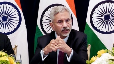 External Affairs Minister S Jaishankar speaks to the press in Washington DC (S Jaishankar - X) External Affairs Minister S Jaishankar speaks to the press in Washington DC (S Jaishankar - X)