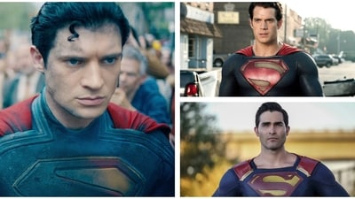 David Corenswet plays the new Superman in the James Gunn film. David Corenswet plays the new Superman in the James Gunn film.