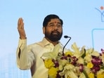 Maharashtra deputy chief minister Eknath Shinde.					