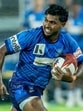 Hyderabad Heroes’ Javed Hussain in action at the Rugby Premier League. (Adimazes Pvt Ltd)