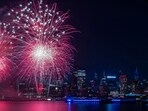 Macy's Fourth of July fireworks go off over New York, Thursday, July 4, 2024, seen from Hoboken, N.J. (AP Photo/Julia Nikhinson,File) Macy's Fourth of July fireworks go off over New York, Thursday, July 4, 2024, seen from Hoboken, N.J. (AP Photo/Julia Nikhinson,File)