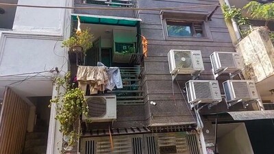 New Delhi, Jun 03 (ANI): An outside view of the residence in the Lajpat Nagar-1 area, where a woman, Ruchika (42) and her son, Krish (14), were found dead, in New Delhi on Thursday. (ANI) New Delhi, Jun 03 (ANI): An outside view of the residence in the Lajpat Nagar-1 area, where a woman, Ruchika (42) and her son, Krish (14), were found dead, in New Delhi on Thursday. (ANI)