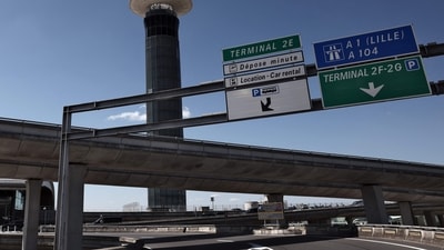 Disruptions and long delays are to be expected at all French airports, authorities said. (AFP)