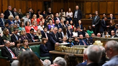 UK Parliamentarians, human rights advocates, and community representatives provided testimony and presented documented evidence revealing that atrocities against minorities in Pakistan are not isolated incidents. (Representational image/AFP) UK Parliamentarians, human rights advocates, and community representatives provided testimony and presented documented evidence revealing that atrocities against minorities in Pakistan are not isolated incidents. (Representational image/AFP)