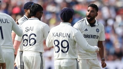 India vs England, 2nd Test: Mohammed Siraj took a fifer as he helped the visitors stage a comeback after Harry Brook and Jamie Smith's onslaught. (AFP) India vs England, 2nd Test: Mohammed Siraj took a fifer as he helped the visitors stage a comeback after Harry Brook and Jamie Smith's onslaught. (AFP)
