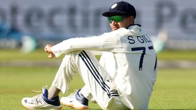 India's Shubman Gill looks on (Action Images via Reuters)