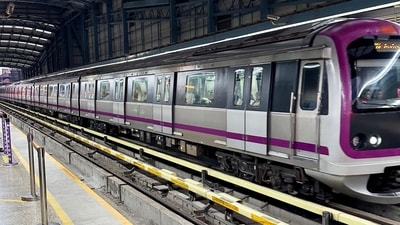 Normal operations on the full Purple Line are expected to resume from 8 am onwards. (X/@bykarthikreddy) Normal operations on the full Purple Line are expected to resume from 8 am onwards. (X/@bykarthikreddy)