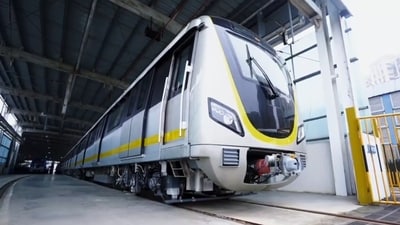 Bengaluru's Namma Metro Yellow Line. (X/MetroRailNews) Bengaluru's Namma Metro Yellow Line. (X/MetroRailNews)
