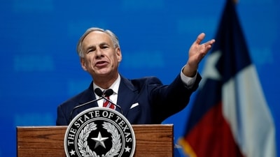 Gov Greg Abbott issued a statement about the Texas floods on Friday (AP) Gov Greg Abbott issued a statement about the Texas floods on Friday (AP)