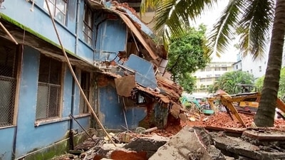 A 52-year-old woman, Bindu lost her life in the Kottayam medical college collapse on July 3. (ANI Video Grab) A 52-year-old woman, Bindu lost her life in the Kottayam medical college collapse on July 3. (ANI Video Grab)