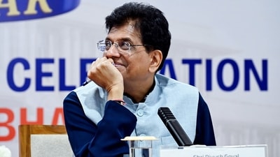 Union Minister of Commerce and Industry Piyush Goyal in New Delhi on Monday. (ANI) Union Minister of Commerce and Industry Piyush Goyal in New Delhi on Monday. (ANI)