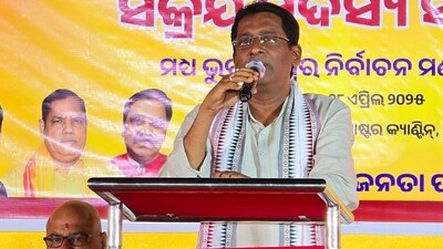 BJP leader Jagannath Pradhan was arrested over alleged assault on BMC officer Ratnakar Sahu. (X-@JPradhanBJP)