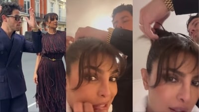 Priyanka Chopra shared a video with Nick Jonas on Instagram. Priyanka Chopra shared a video with Nick Jonas on Instagram.