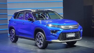 Toyota Urban Cruiser Hyryder shares its underpinnings with the Maruti Suzuki Grand Vitara. Toyota Urban Cruiser Hyryder shares its underpinnings with the Maruti Suzuki Grand Vitara.