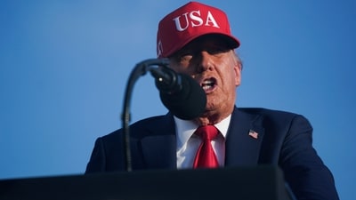 The House passed the bill in a 218-214 vote just a day ahead of Donald Trump’s self-imposed July 4 deadline. (Reuters)