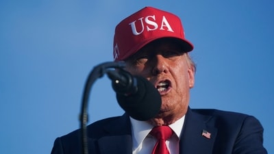President Donald Trump speaks at an event hosted by America250 in Des Moines, Iowa, U.S., July 3, 2025. REUTERS/Nathan Howard (REUTERS)