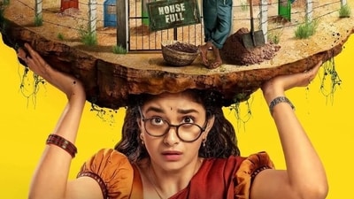 Uppu Kappurambu movie review: Keerthy Suresh shoulders the responsibility of becoming a village head in this satire.