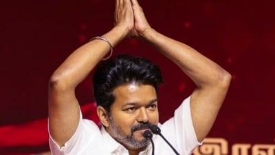 TVK State state executive committee noted that the electoral revision is being conducted to increase the pro-BJP votes. (PTI File) TVK State state executive committee noted that the electoral revision is being conducted to increase the pro-BJP votes. (PTI File)