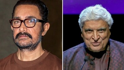 Maharashtra Minister Nitesh Rane asked if actor Aamir Khan (L) and Javed Akhtar (R) could speak Marathi.