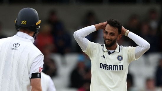 India's Prasidh Krishna (AFP)