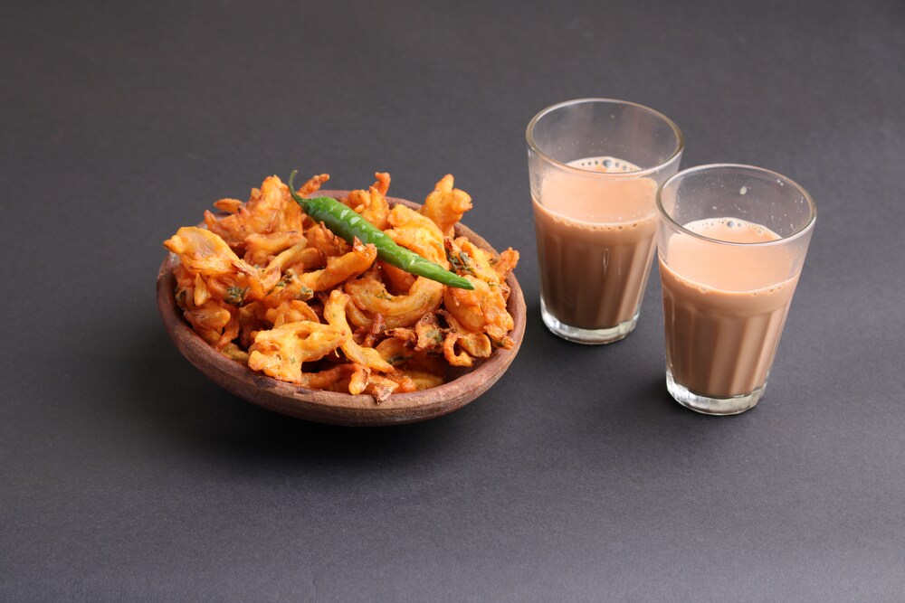 The combination of tea and fritters is a classic. (Shutterstock) The combination of tea and fritters is a classic. (Shutterstock)