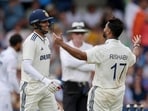 India's Rishabh Pant, with the team's captain Shubhman Gill, celebrates
India's Rishabh Pant, with the team's captain Shubhman Gill, celebrates