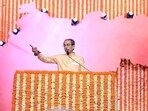 Uddhav said that Shinde had raised the slogan to “please” his “boss”. 