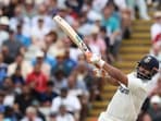 India's Rishabh Pant plays a shot on day four India's Rishabh Pant plays a shot on day four