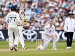 India captain Shubman Gill had the best response in store after Harry Brook tried to convince him to declare the innings. 