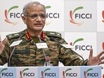 Deputy chief of Army Staff Lt General Rahul R. Singh speaks during a conference-cum-exhibition on 'New Age Military Technologies: Industry Capabilities & Way Forward' organised by FICCI, in New Delhi, on Friday. (PTI) Deputy chief of Army Staff Lt General Rahul R. Singh speaks during a conference-cum-exhibition on 'New Age Military Technologies: Industry Capabilities & Way Forward' organised by FICCI, in New Delhi, on Friday. (PTI)
