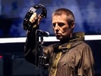 Liam Gallagher of Oasis performs, during the first of their sellout comeback shows, at the Cardiff Principality Stadium, in Cardiff, Wales, Britain, July 4, 2025. REUTERS/Suzanne Plunkett (REUTERS)