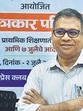 Mumbai, India – 02, July 2025: Deepak Pawar, the key figure who united people across Maharashtra to oppose the state’s three-language policy, at Press Club , in Mumbai, India, on Wednesday, July 02, 2025. (Photo by Bhushan Koyande/HT Photo)
