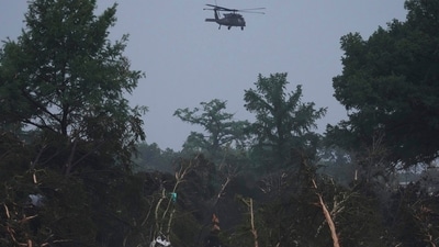 According to the NWS, “The expected rainfall rate is 3 to 7 inches in 1 hour. Additional rainfall amounts of 2 to 5 inches are possible in the warned area. Flash flooding is ongoing or expected to begin shortly.” (AP)