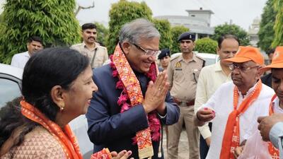 Chief Election Commissioner Gyanesh Kumar at an event in UP’s Firozabad on July 5. (Sourced) Chief Election Commissioner Gyanesh Kumar at an event in UP’s Firozabad on July 5. (Sourced)