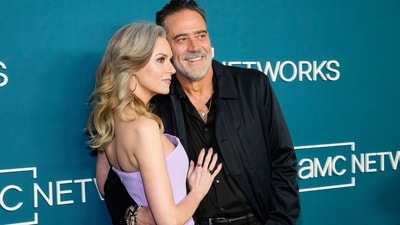 Hilarie Burton Morgan and Jeffrey Dean Morgan attend the AMC Networks Upfront at Spring Studios (Charles Sykes/Invision/AP) Hilarie Burton Morgan and Jeffrey Dean Morgan attend the AMC Networks Upfront at Spring Studios (Charles Sykes/Invision/AP)