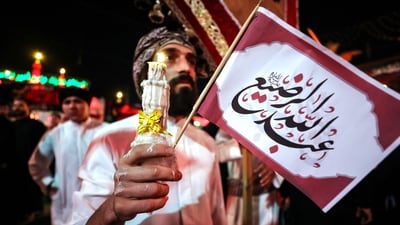 Imam Hussein was martyred in the Battle of Karbala in the 7th century,a pivotal moment in Islamic history, especially for Shia Muslims. (AFP) Imam Hussein was martyred in the Battle of Karbala in the 7th century,a pivotal moment in Islamic history, especially for Shia Muslims. (AFP)