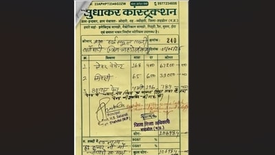 District education officer Phool Singh Marpachi said that action will be taken based on the facts that emerge after probe. (X/@Sainidan1) District education officer Phool Singh Marpachi said that action will be taken based on the facts that emerge after probe. (X/@Sainidan1)