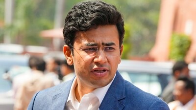 Bengaluru South MP Tejasvi Surya. (PTI) Bengaluru South MP Tejasvi Surya. (PTI)