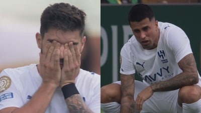 Ruben Neves, Joao Cancelo broke down in tears during moment of silence for Diogo Jota (X Images) Ruben Neves, Joao Cancelo broke down in tears during moment of silence for Diogo Jota (X Images)