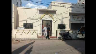 The Dyodhi under renovation in Lucknow (HT Photo) The Dyodhi under renovation in Lucknow (HT Photo)