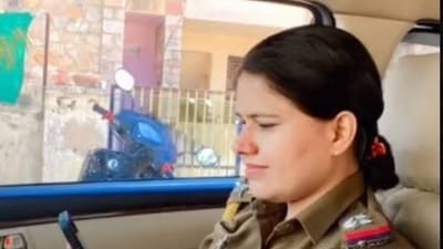 While training at the Rajasthan Police Academy, Mona had learned tricks to navigate her way around the premises. (X/@VijayKumbhar62) While training at the Rajasthan Police Academy, Mona had learned tricks to navigate her way around the premises. (X/@VijayKumbhar62)
