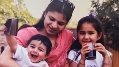 Saba Ali Khan shared photos with Sara Ali Khan and Ibrahim Ali Khan on Instagram. (Instagram/Saba Pataudi) Saba Ali Khan shared photos with Sara Ali Khan and Ibrahim Ali Khan on Instagram. (Instagram/Saba Pataudi)