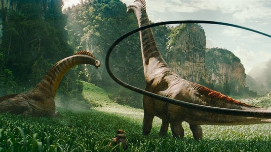 A still from Jurassic World Rebirth